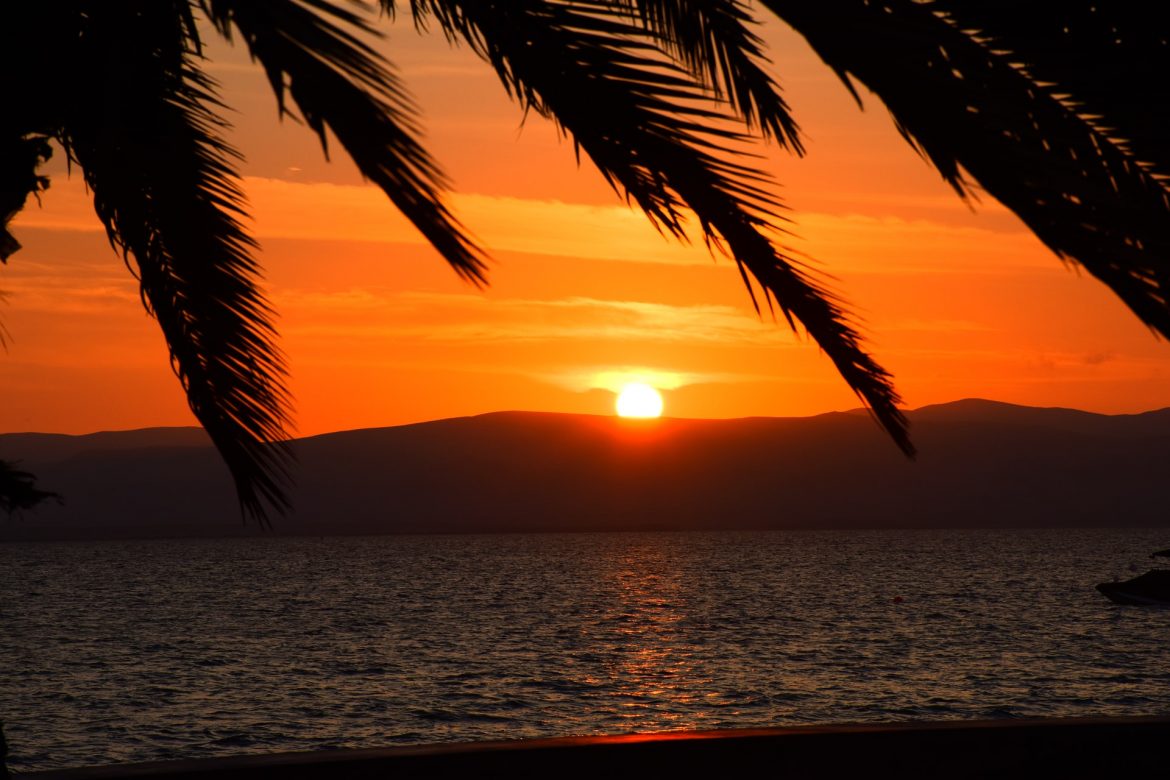 Paracas sunset